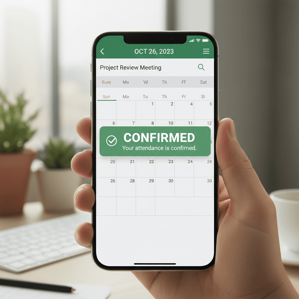 calendar booking notification